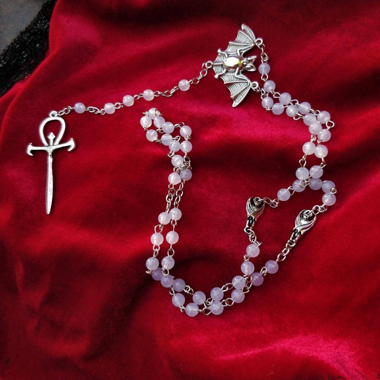Spooky Rosary Glow In The Dark Vamp
