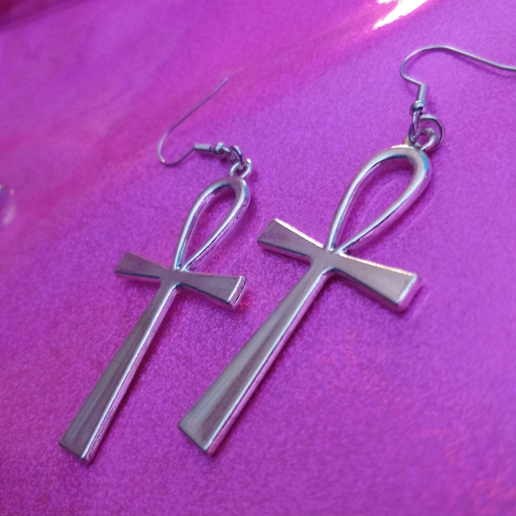 Ankh Earrings