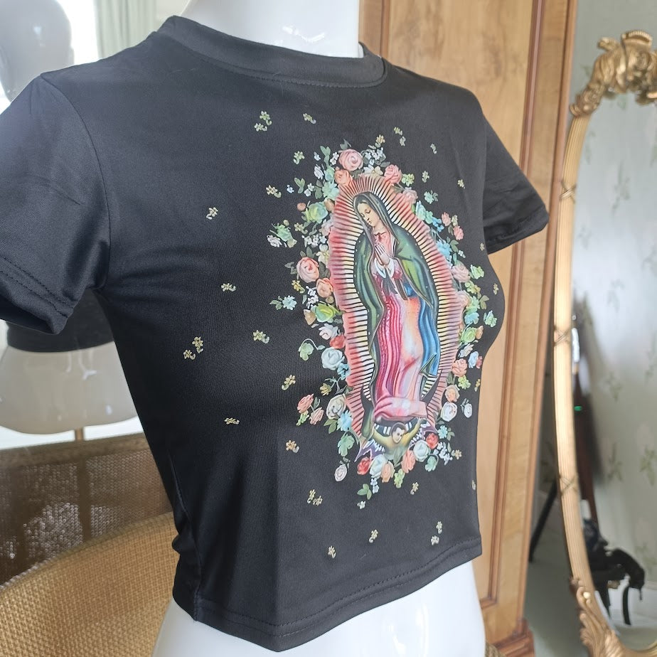Virgin Mary T shirt Princess Poison 666