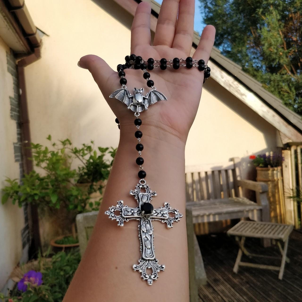 Gothic Rosary Gem Version