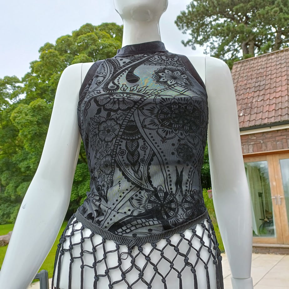 Whimsigoth Summer Goth Top