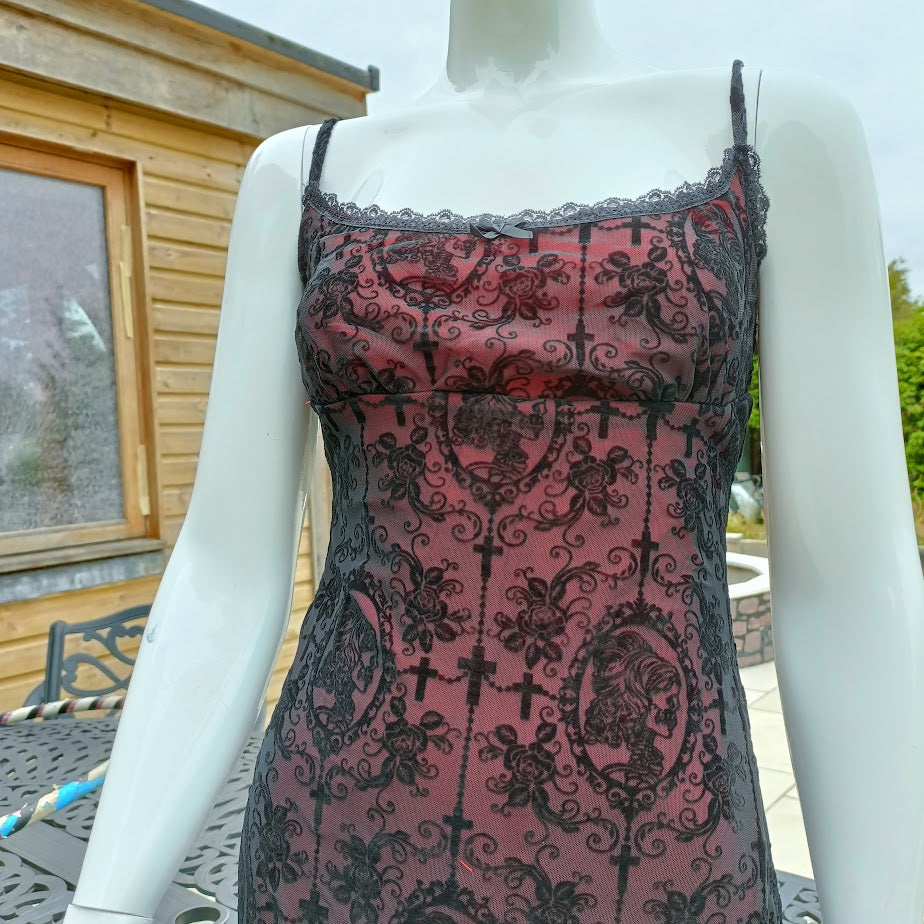Vamp Goth Summer Dress
