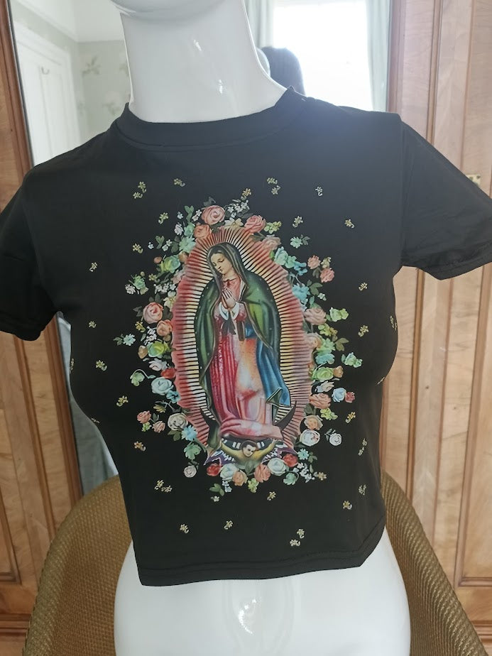 Virgin Mary T shirt Princess Poison 666