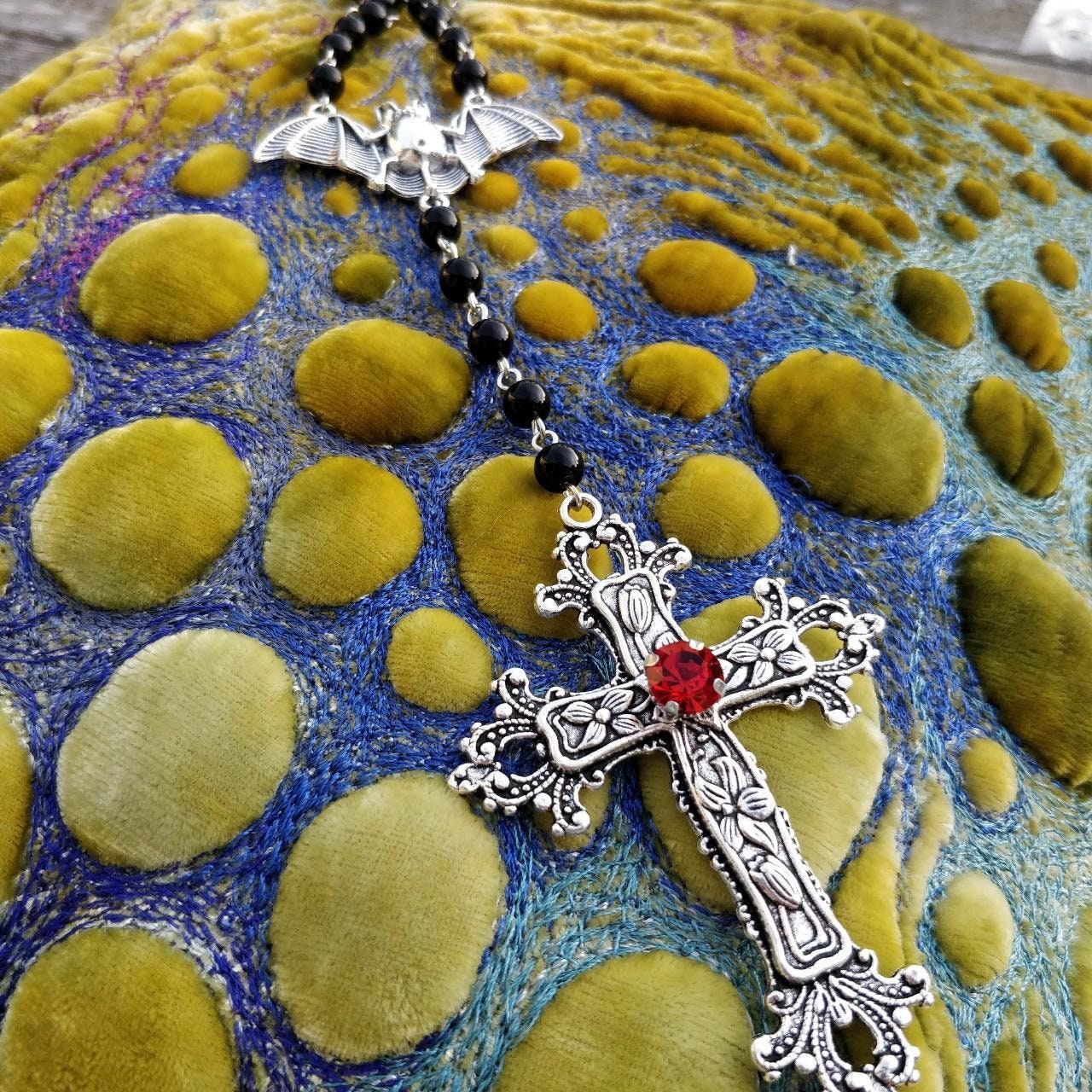 Gothic Rosary Gem Version