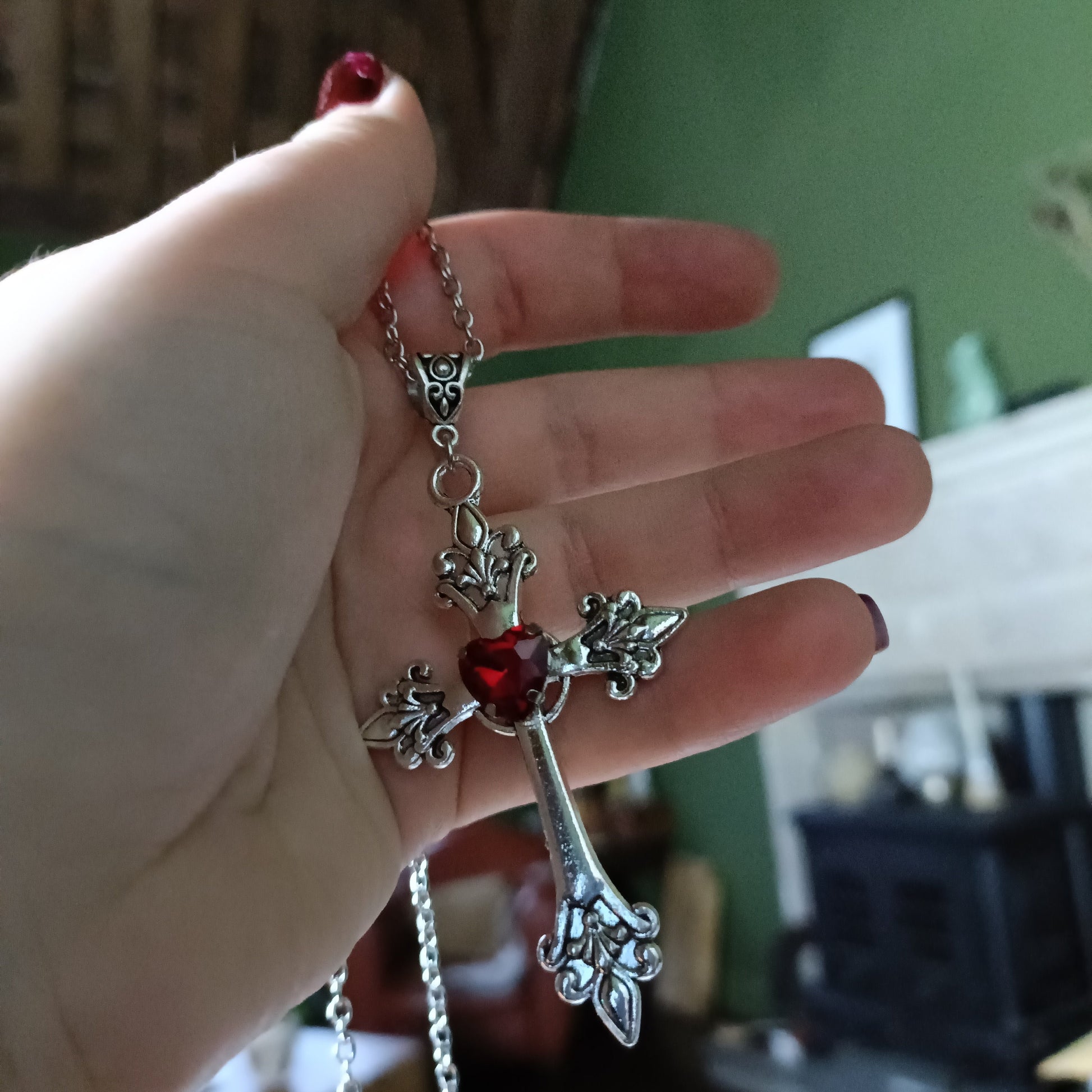 Sacred Heart Crucifix