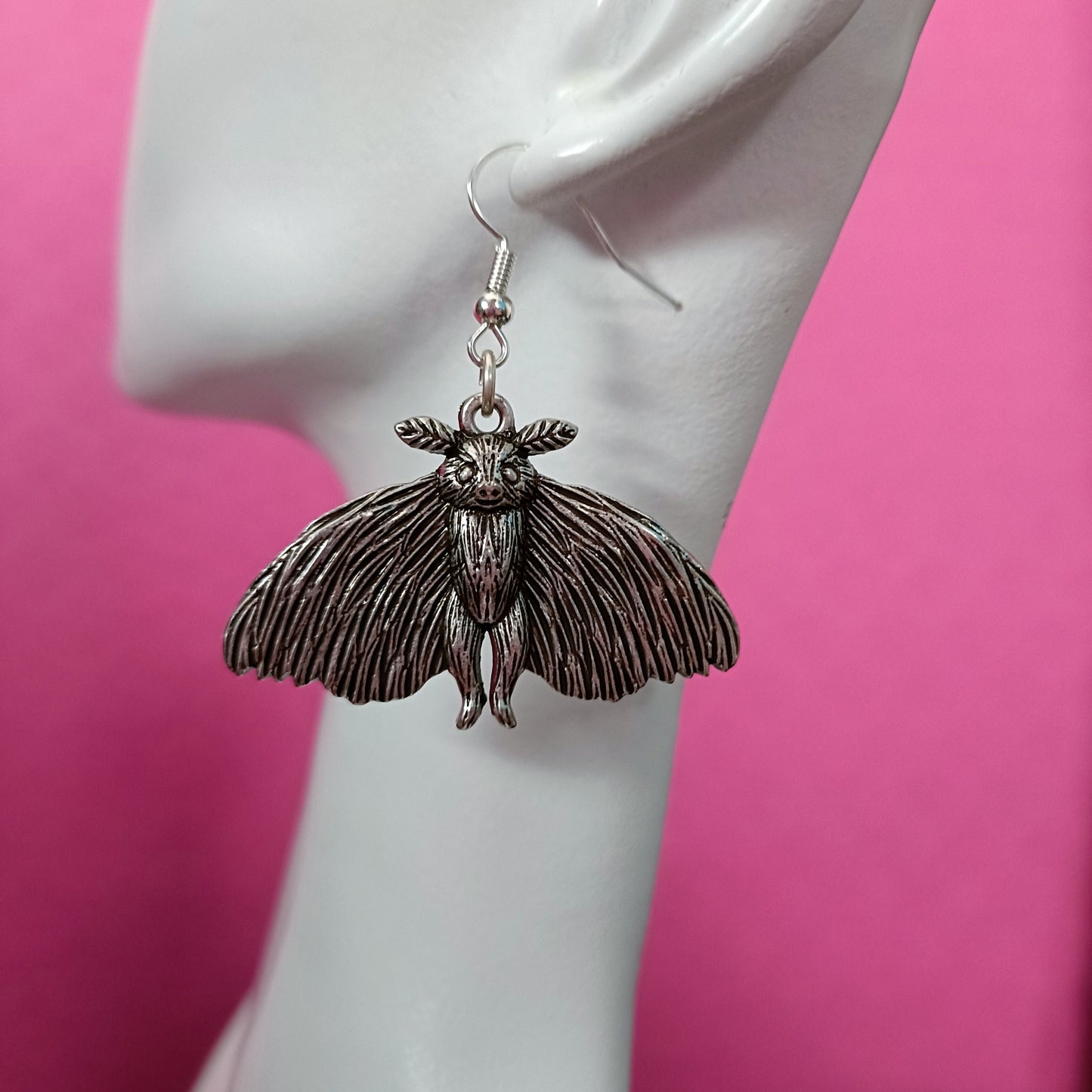 Cryptid Moth Earrings