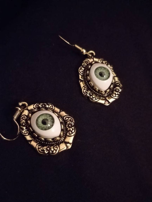 Eyeball Earrings ralistic