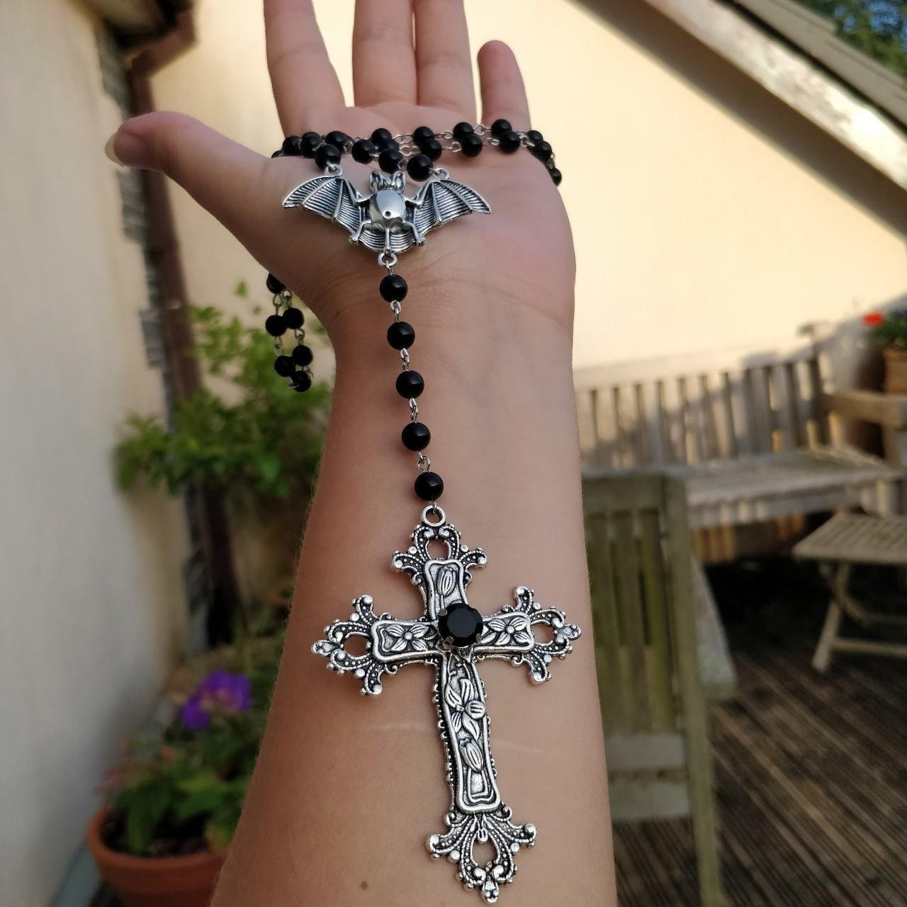 Gothic Rosary Gem Version