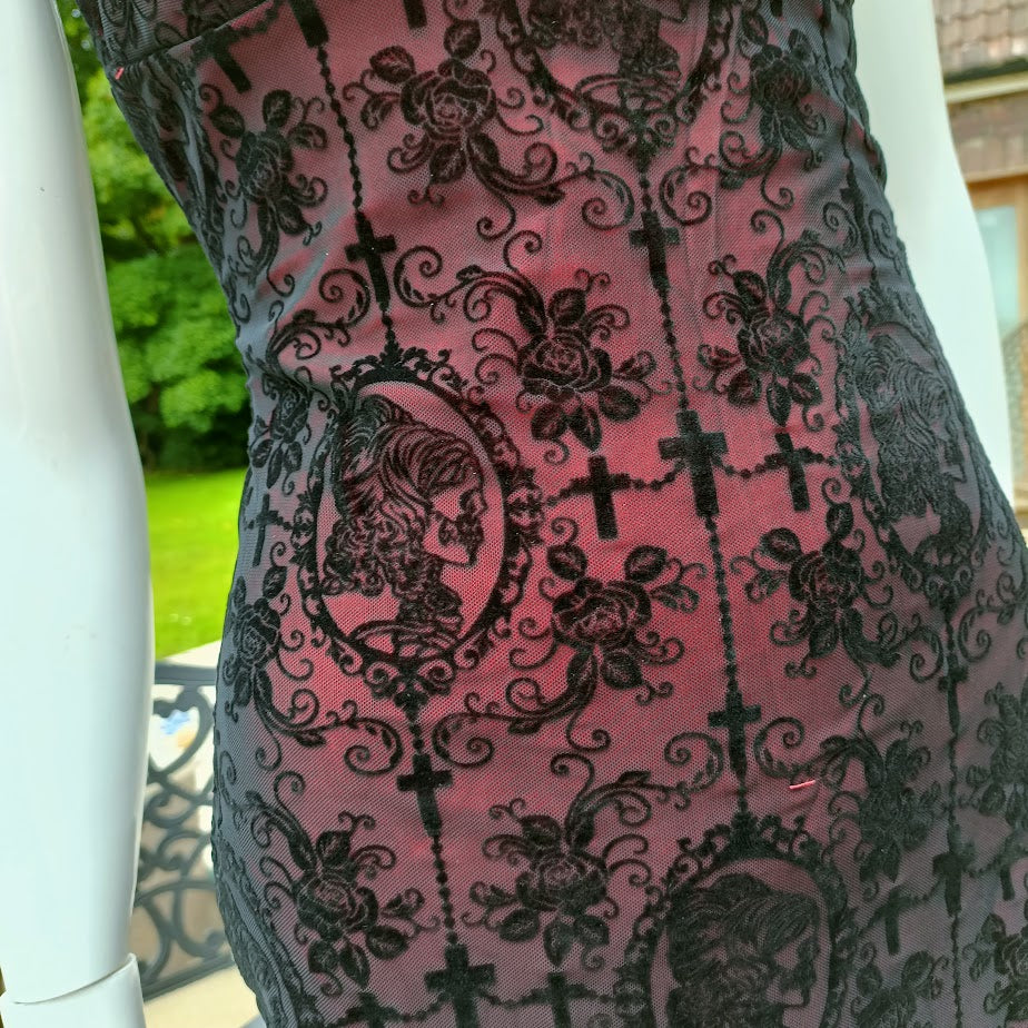 Vamp Goth Summer Dress
