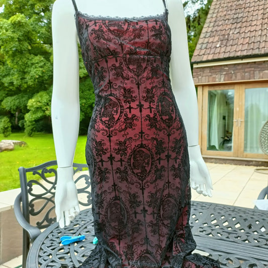 Vamp Goth Summer Dress