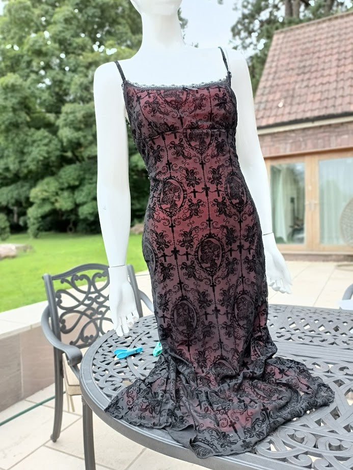 Vamp Goth Summer Dress