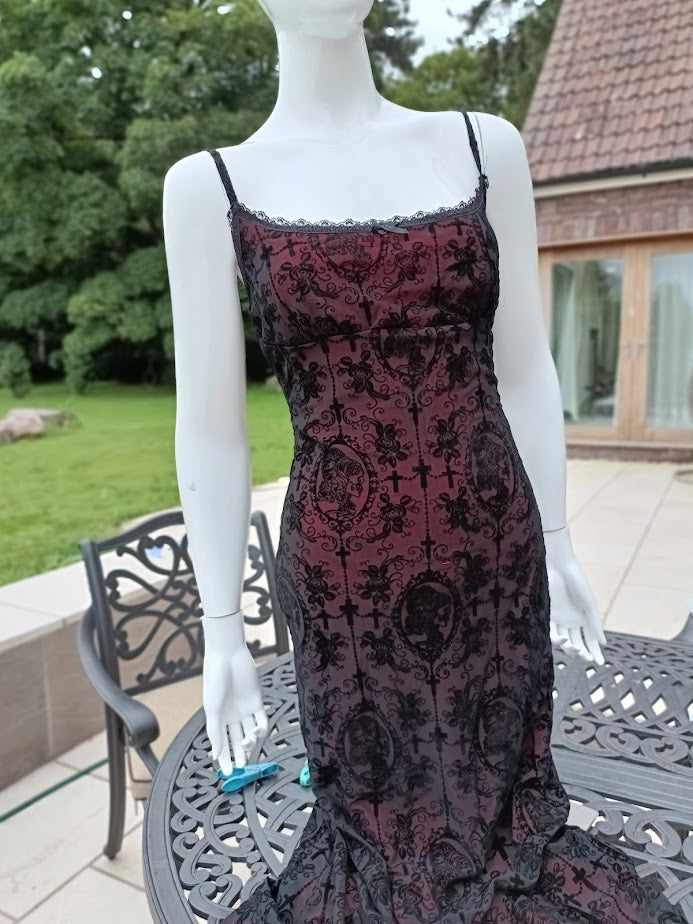 Vamp Goth Summer Dress