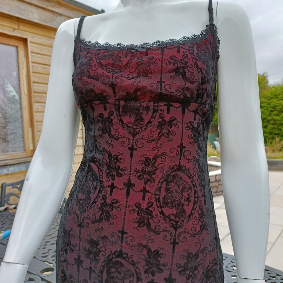 Vamp Goth Summer Dress