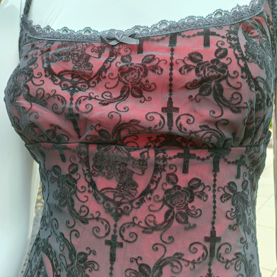 Vamp Goth Summer Dress