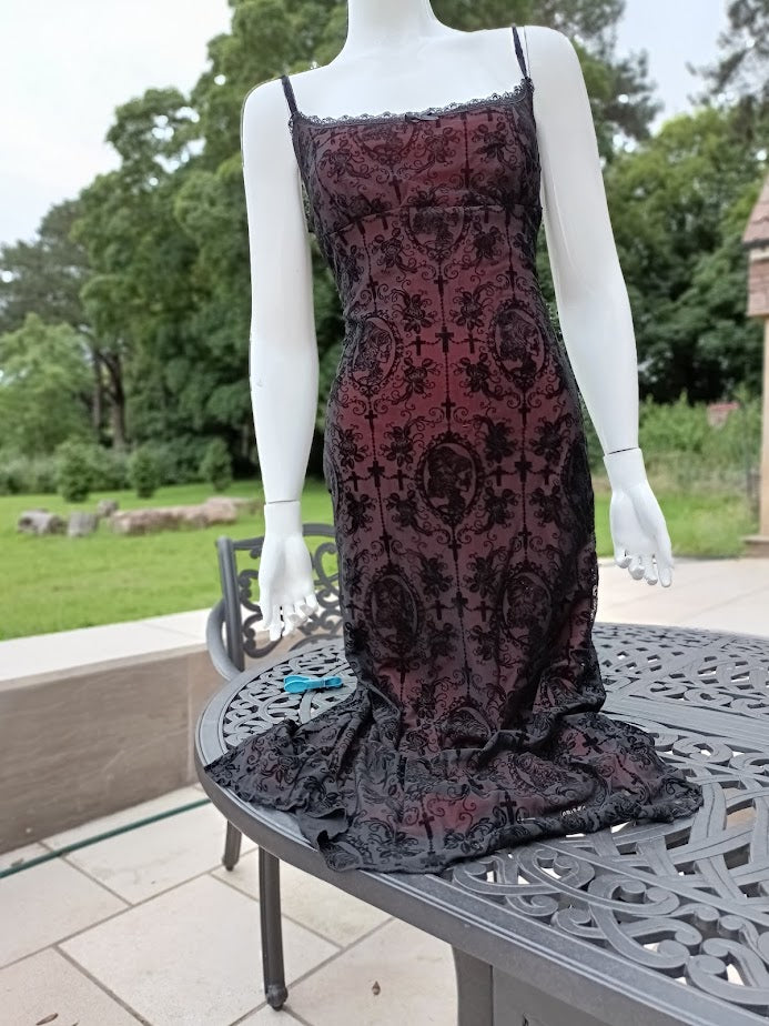 Vamp Goth Summer Dress