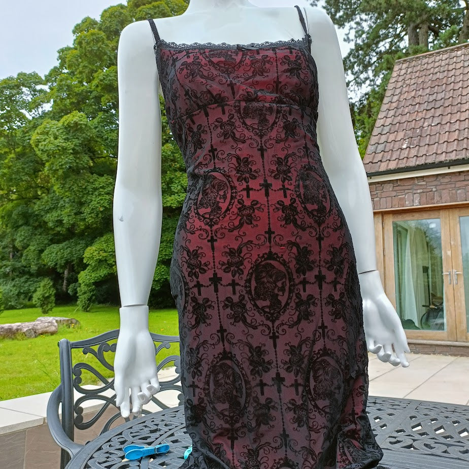 Vamp Goth Summer Dress