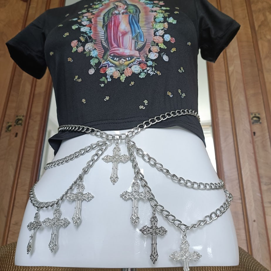 Virgin Mary T shirt Princess Poison 666