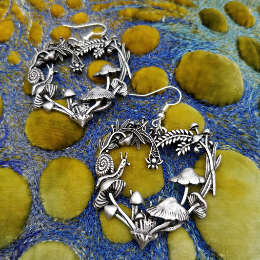 Autumn's Heart Earrings