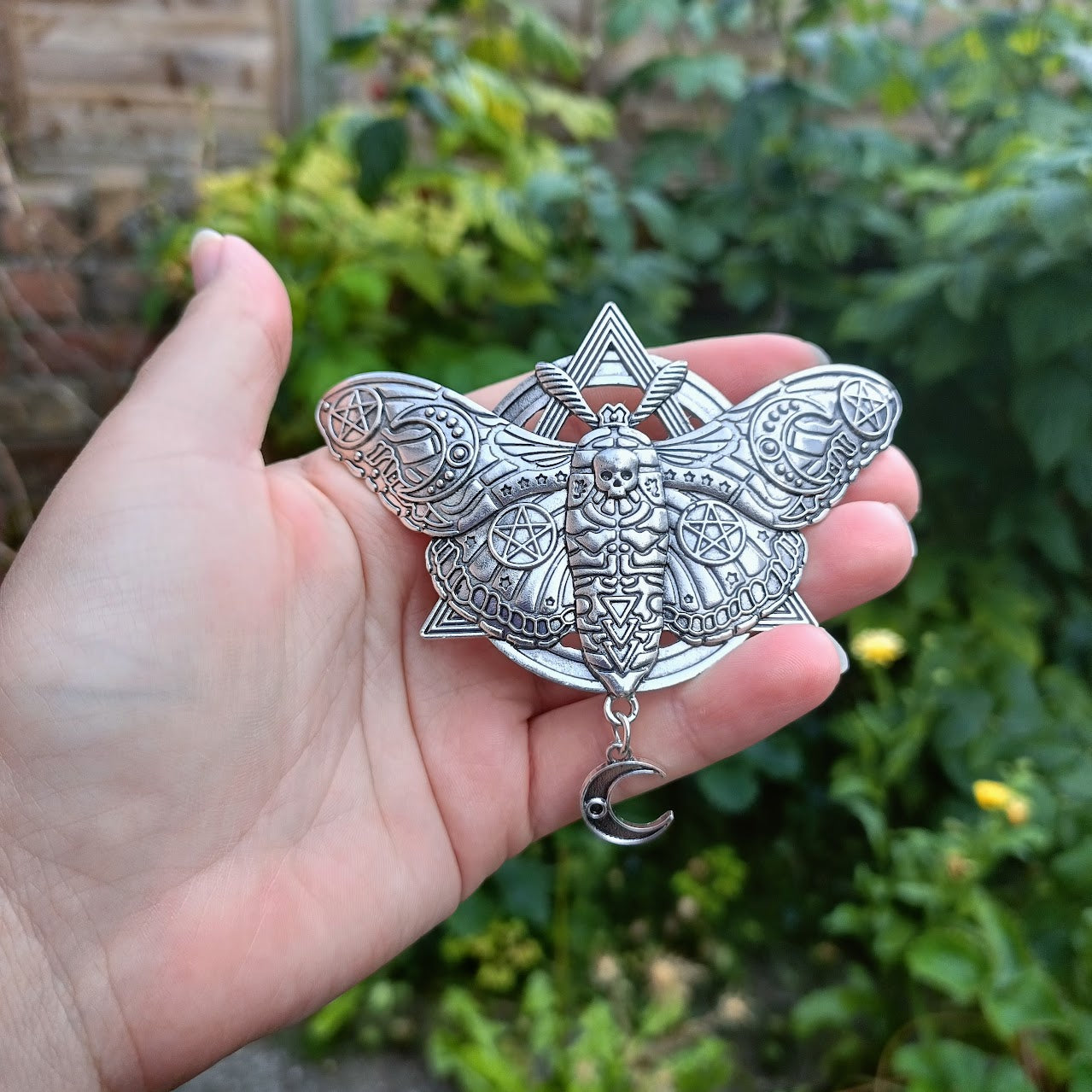 halloween witchy hair clip
