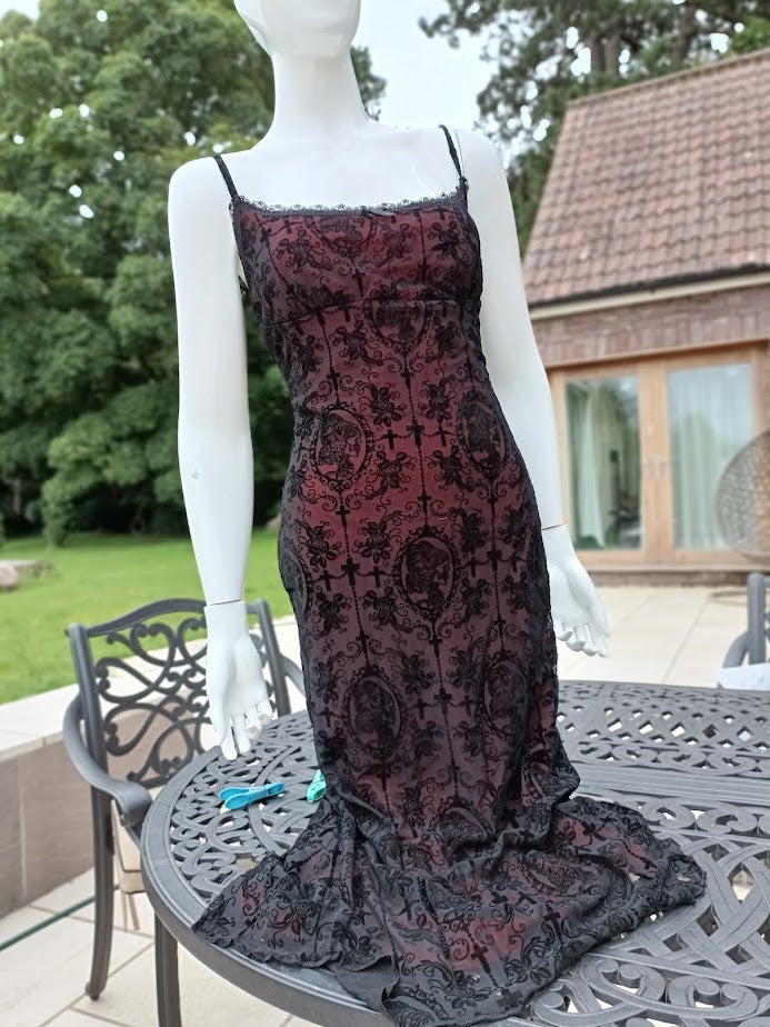 Vamp Goth Summer Dress