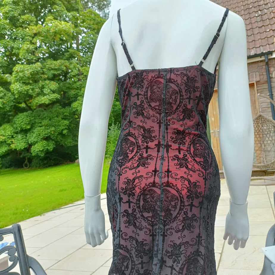 Vamp Goth Summer Dress