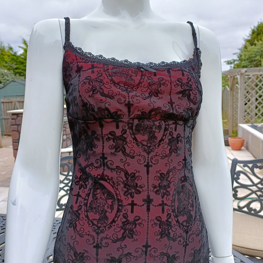 Vamp Goth Summer Dress