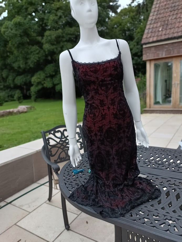 Vamp Goth Summer Dress