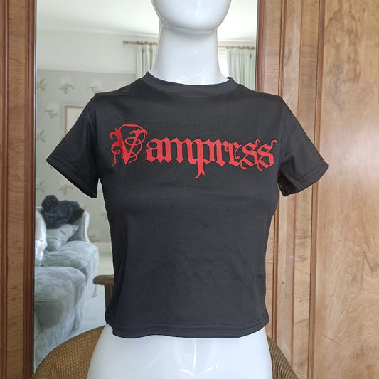 VAMPRESS CROP TOP Princess Poison 666