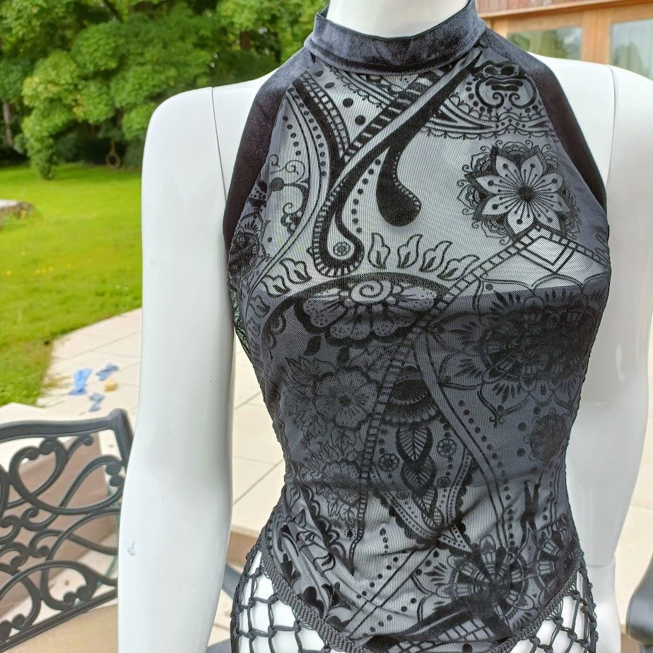 Whimsigoth Summer Goth Top