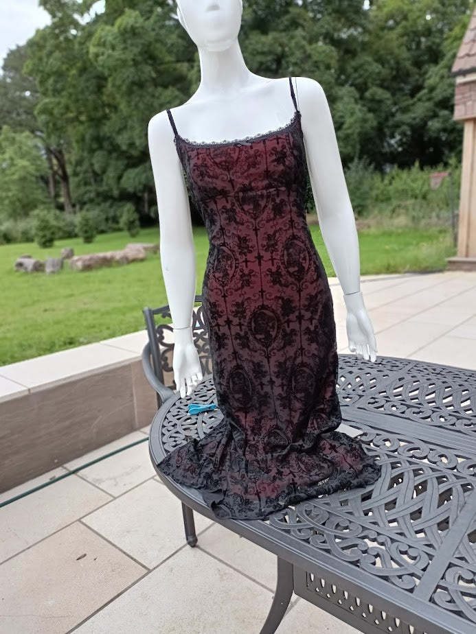 Vamp Goth Summer Dress