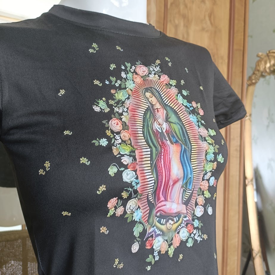 Virgin Mary T shirt Princess Poison 666