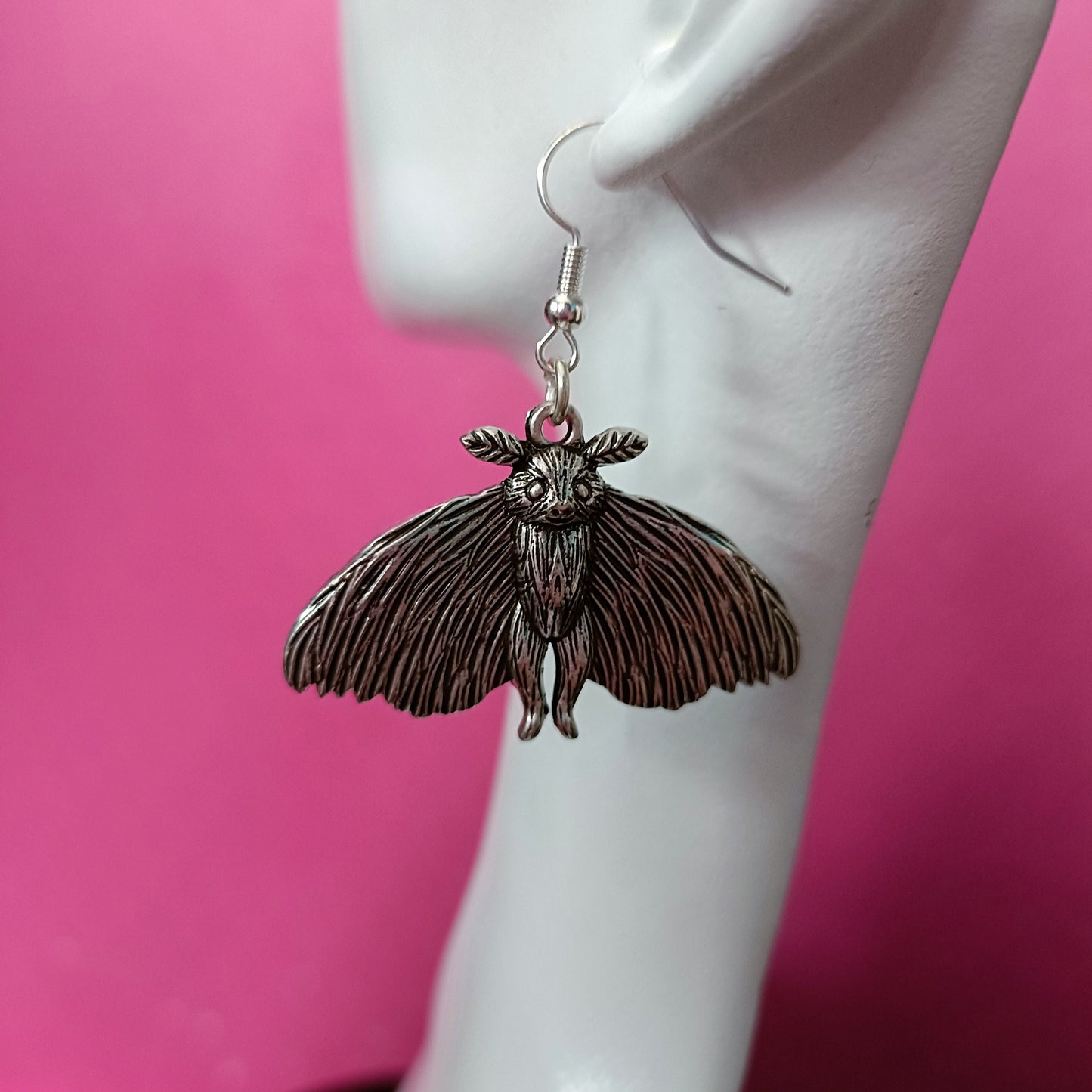 Cryptid Moth Earrings