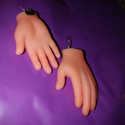 Doll Hand Spooky Earrings