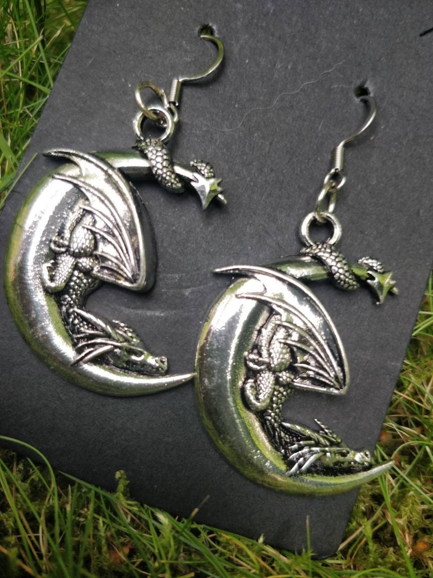 Dragon Moon Earrings