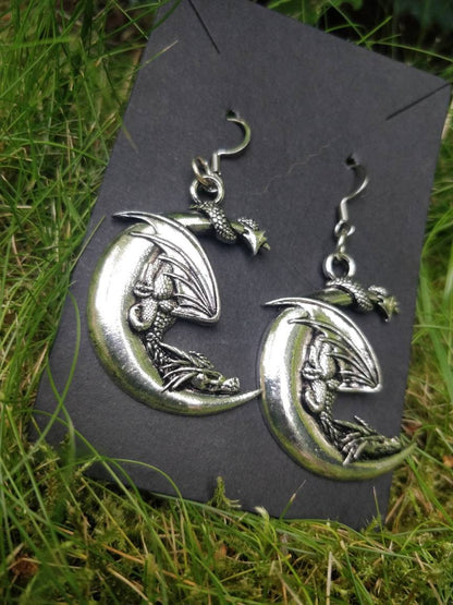 Dragon Moon Earrings