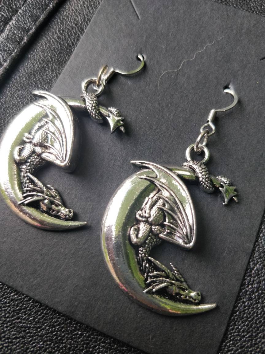 Dragon Moon Earrings