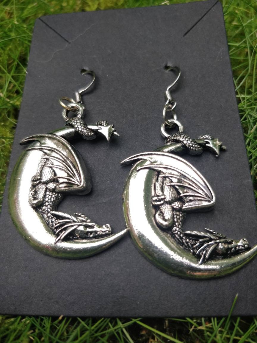 Dragon Moon Earrings