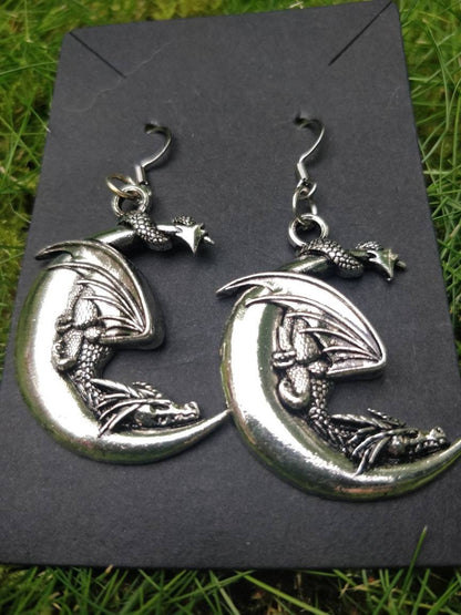 Dragon Moon Earrings