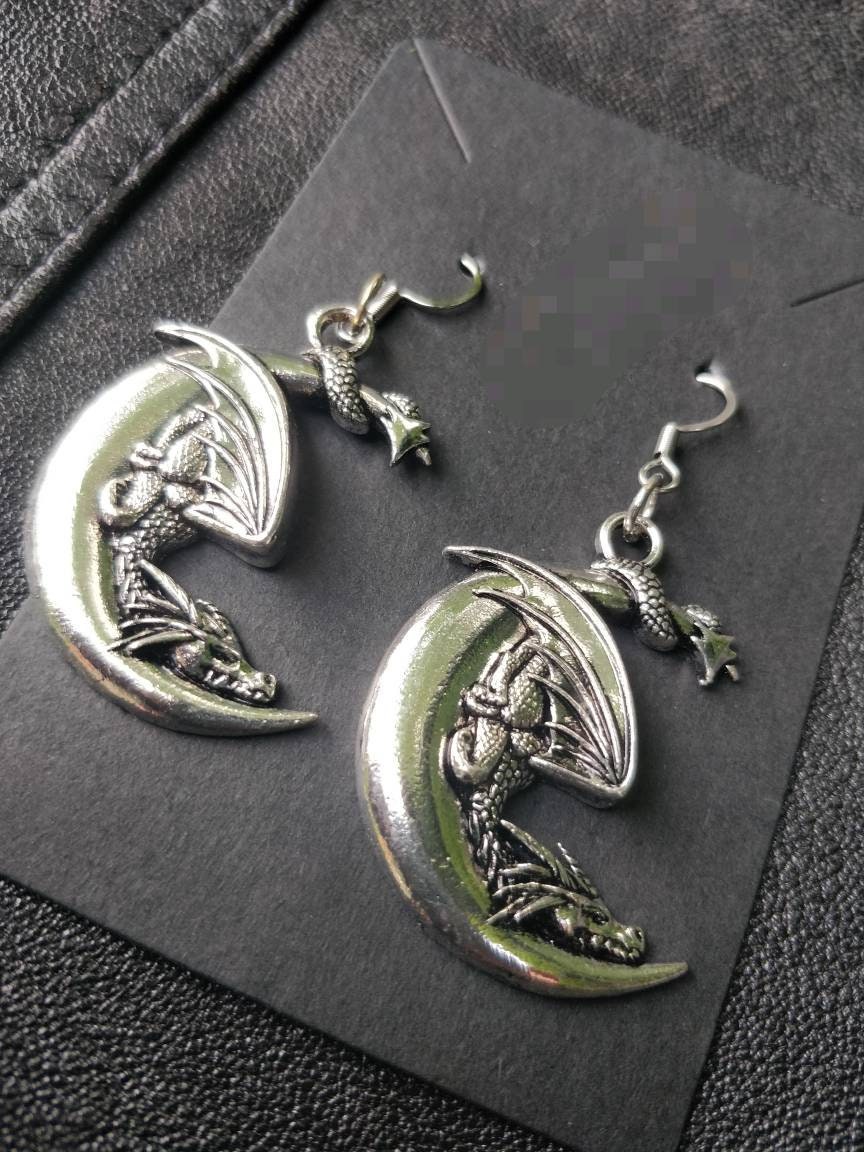 Dragon Moon Earrings