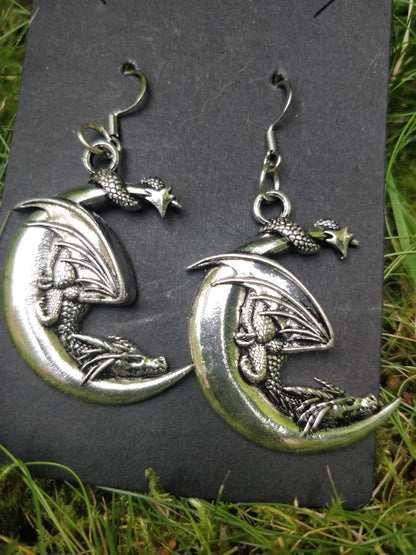 Dragon Moon Earrings
