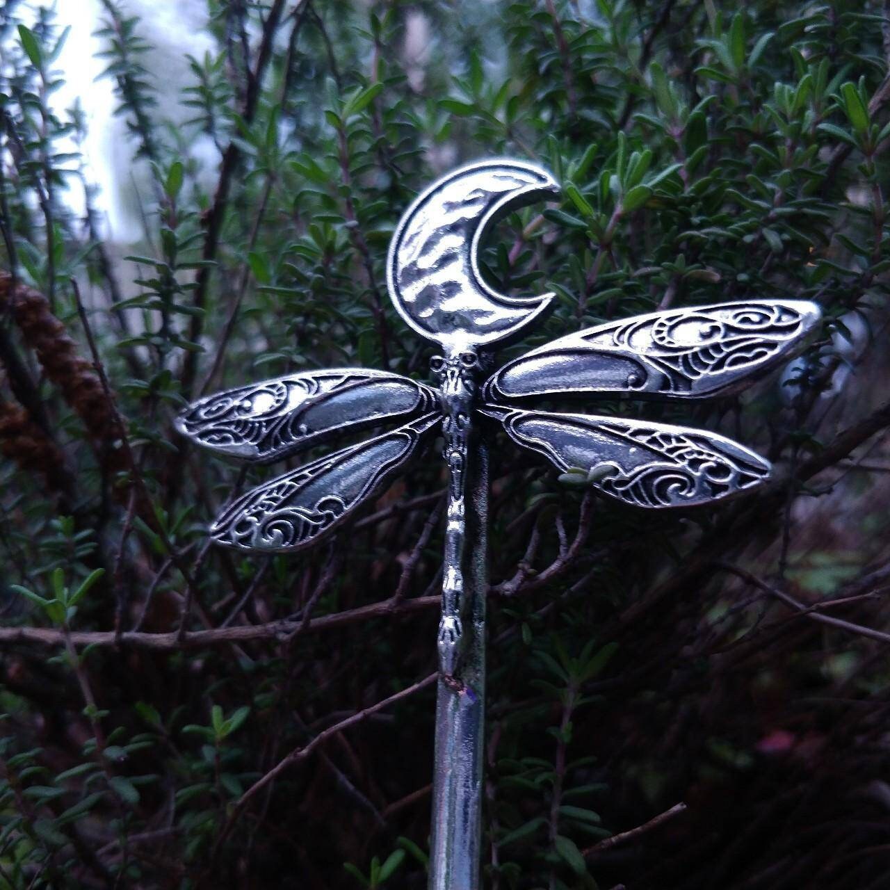 Lunar Dragonfly Hair Stick