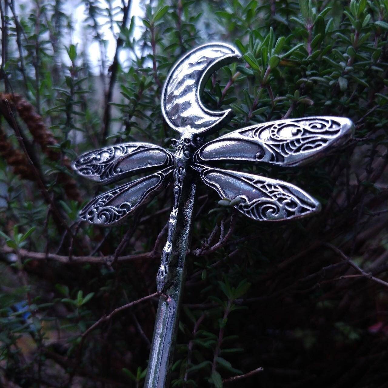Lunar Dragonfly Hair Stick