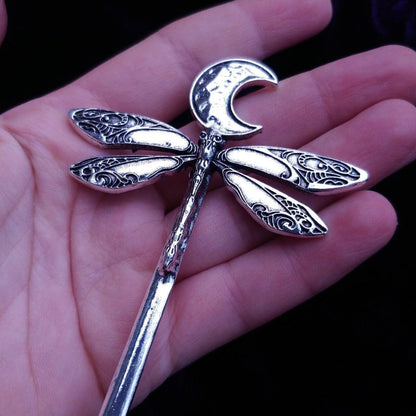 Lunar Dragonfly Hair Stick