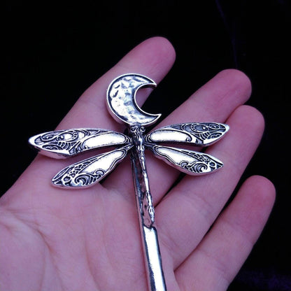 Lunar Dragonfly Hair Stick
