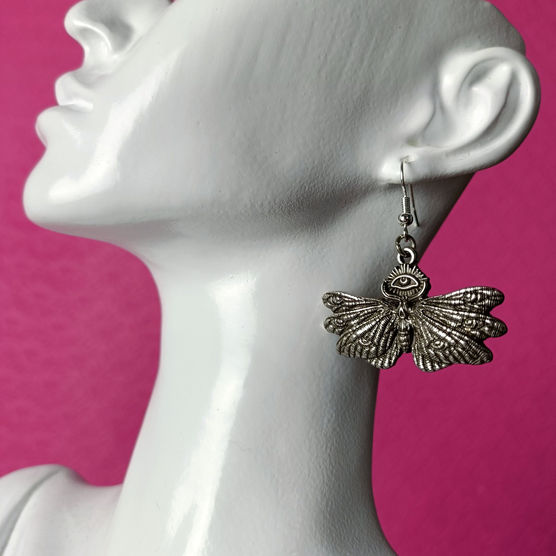 Occult Moth Earrings