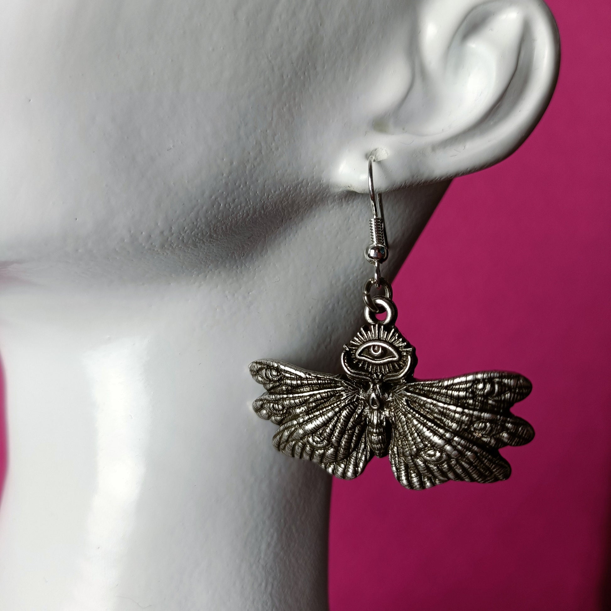 Occult Moth Earrings