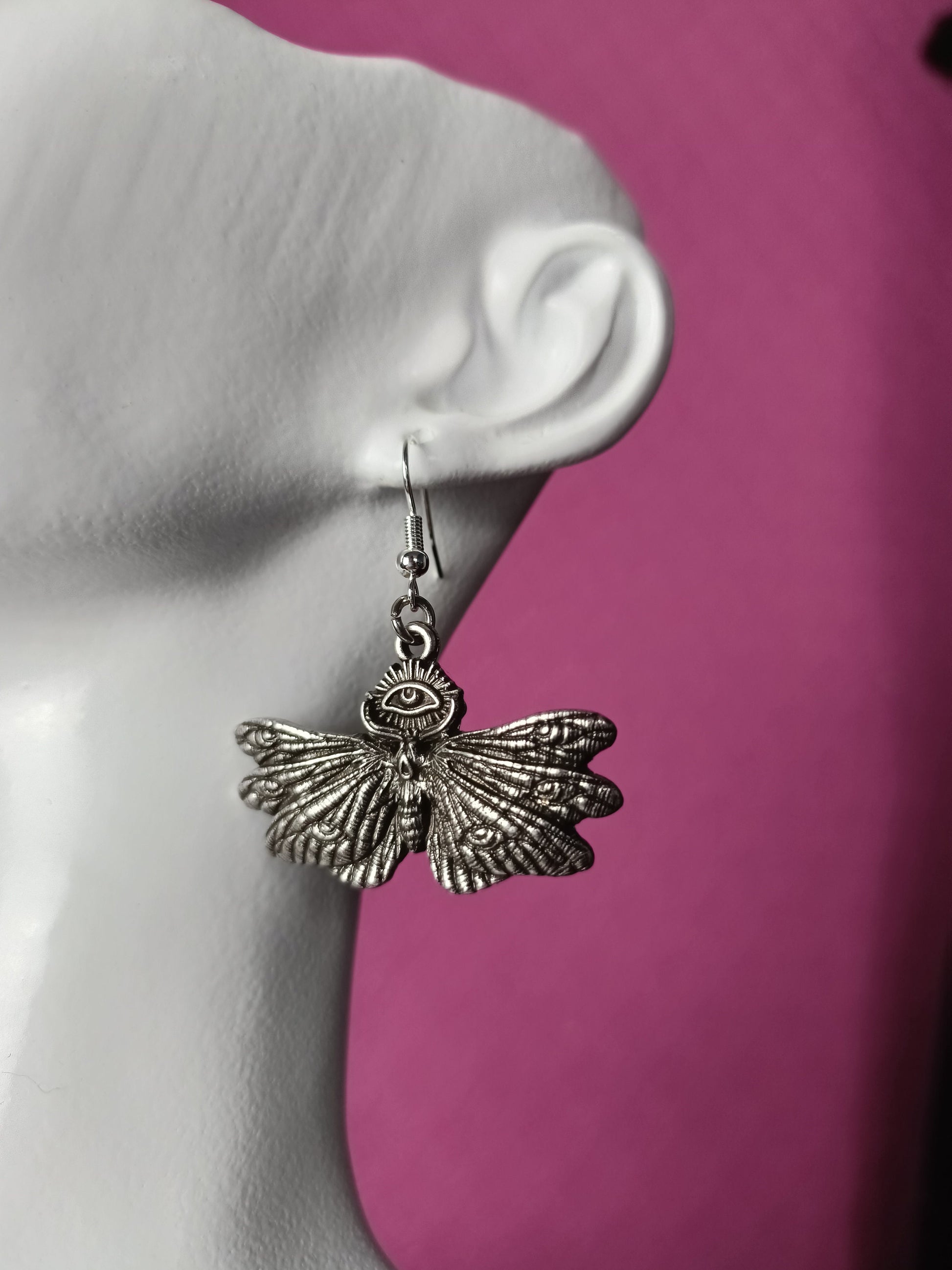 Occult Moth Earrings