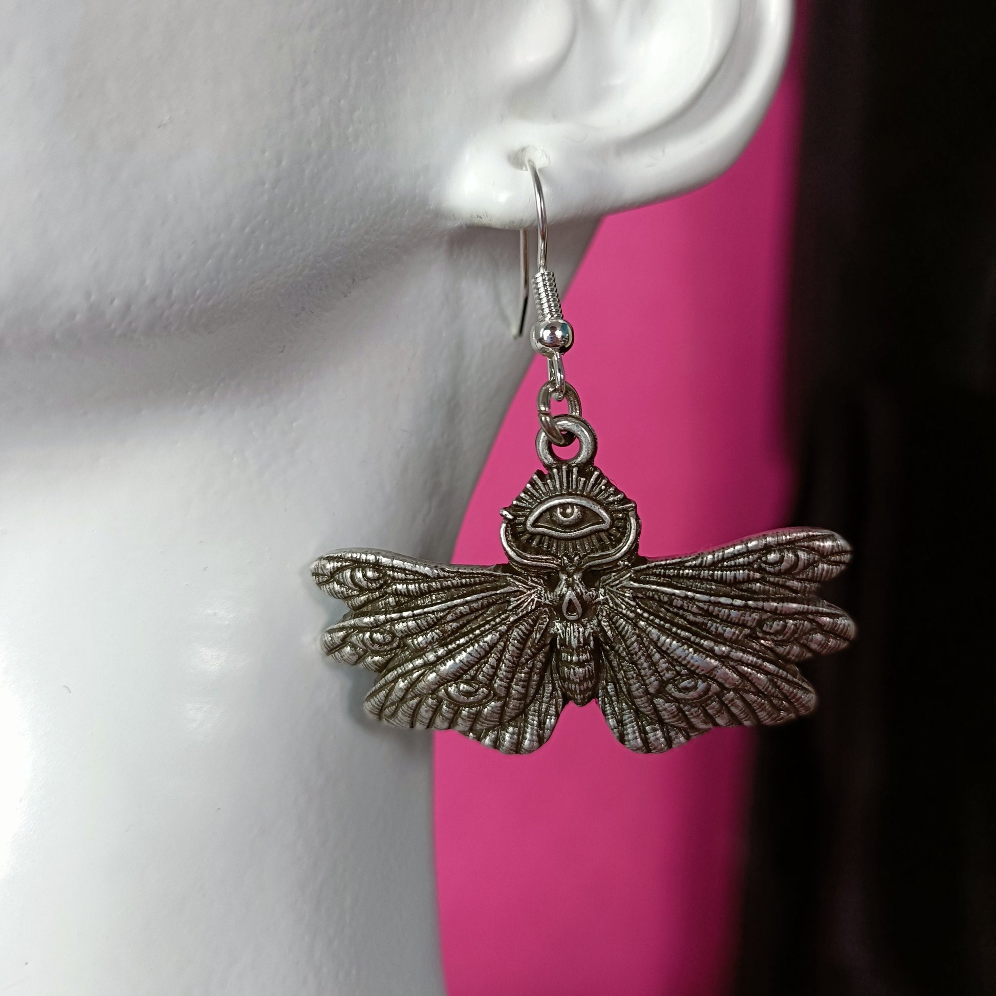 Occult Moth Earrings
