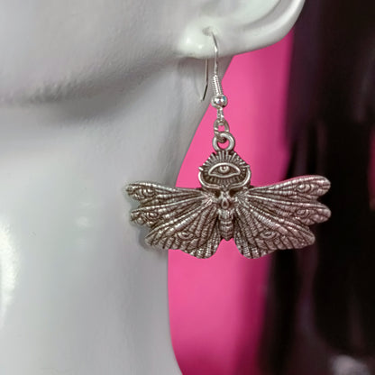 Occult Moth Earrings