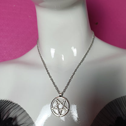 Pentagram Chain Necklace